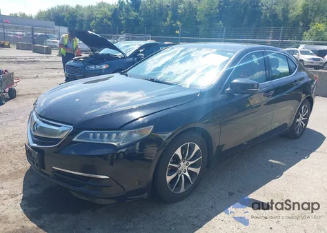 2015 Acura Tlx z USA, uszkodzony, nr VIN 19UUB1F35FA021529
